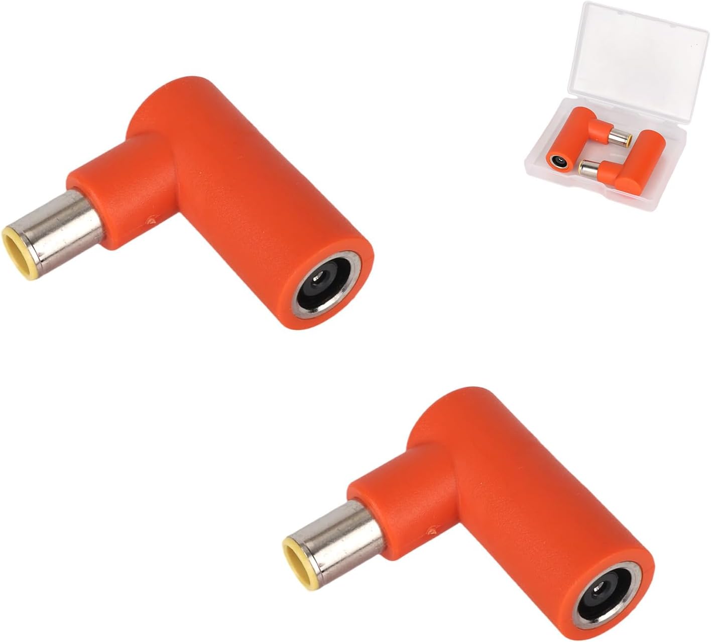 2 Pcs DC 8020 to DC 7909 Adapter, 90 Degree Solar Panel Connector Adapter Compatible with Bluetti EB3A/EB70/EB70S/AC180 & Jackery 240/290/300/500/550/1000 Portable Power Station