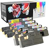 Nuevo y de alta capacidad de cartuchos de tóner láser compatibles con la última versión de chip fabricado con Normalización ISO 9001 y ISO 140001