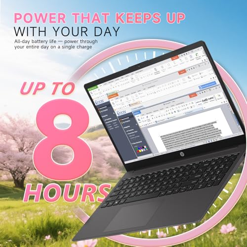 Image of HP Flagship 15.6 inch FHD Business Laptop, AMD Ryzen 7 7730U, 16GB RAM, 512GB PCIe SSD, Office 365 for the Web, Windows 11 Pro, Numeric Keypad, Webcam, Wi-Fi 6, Patented Accessory