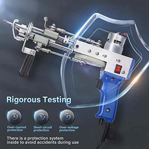 Draywitt Tufting Gun Kit - Cut Pile Tufting Gun Kit,Rug Tufting Gun Machine Starter Kit 2 In 1 #TOP3