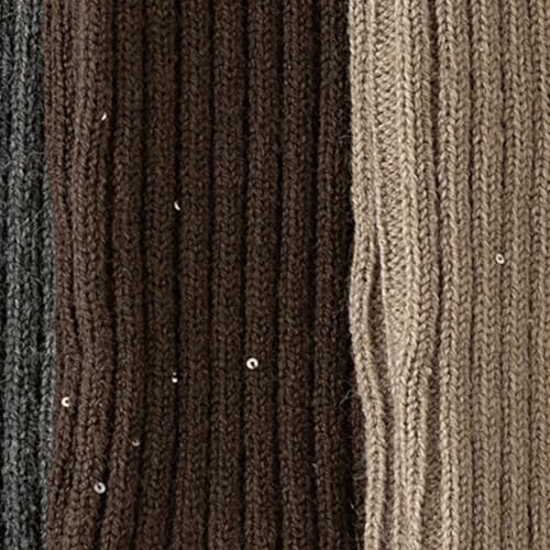 Image of Sequin Leg Warmers for Women Retro Fancy 80s Style Soft Leg Warmers for Winter
