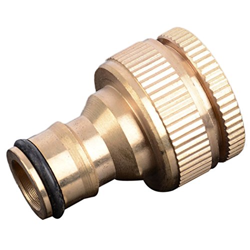 Preisvergleich Produktbild Fansport Schlauchverbinder, Wasserhahn Adapter Swivel Pipe Schlauchanschluss Messing Schlauch Adapter