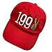 XYH 1992 Dad hats Baseball Cap Embroidered Adjustable Snapback Cotton Unisex Red