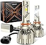 SEALIGHT 9005 Led Bulb with 28000LM, Enhanced 800% Brightest 110W HB3 Led Lights for Car Front, Halogen Replacement Kit Packaged with 12 Larger CSP Chips, 6500K Cool White, Plug and Play, Pack of 2