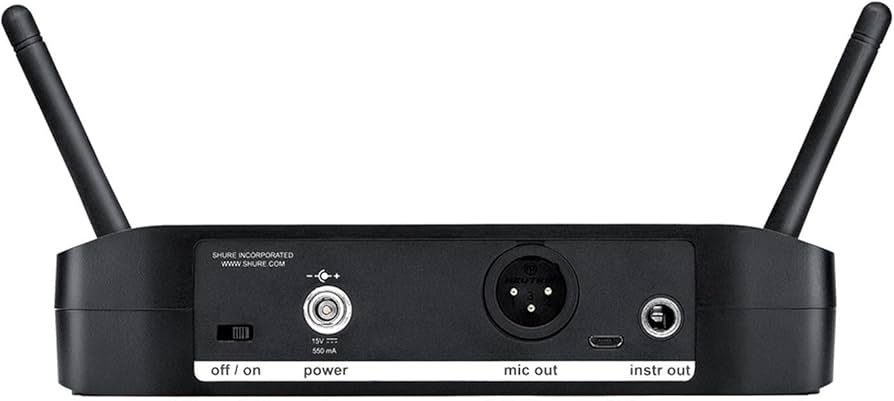 SHURE GLXD4 ワイヤレスシステム Amazon.com: Shure GLXD4 Single Channel Digital Wireless