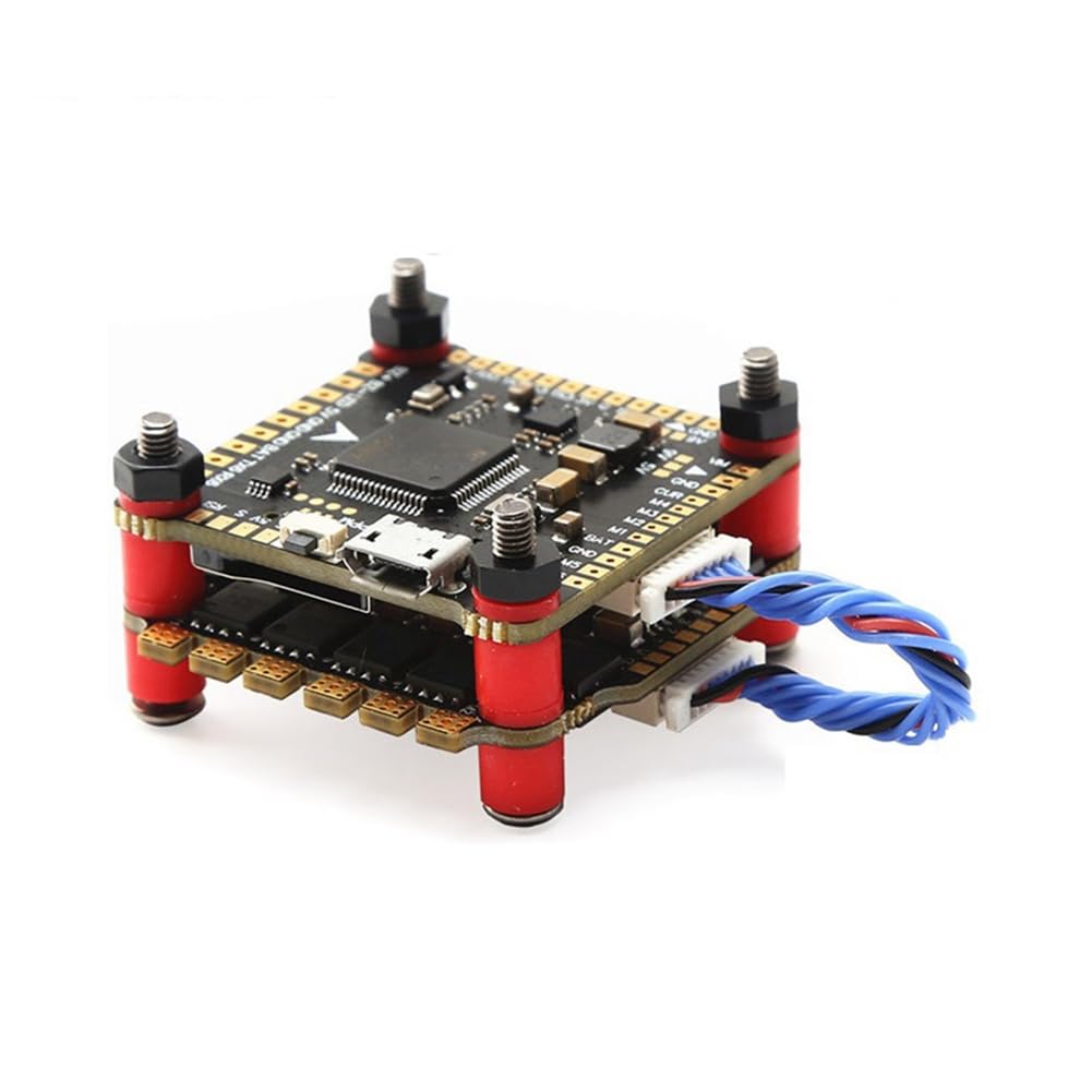 F4 V3S Plus FC&ESC FPV Stack F4 V3 PLUS Control de vuelo 45 A 4 en 1 ESC 30 x 30 para RC FPV Drone Ala Multicóptero