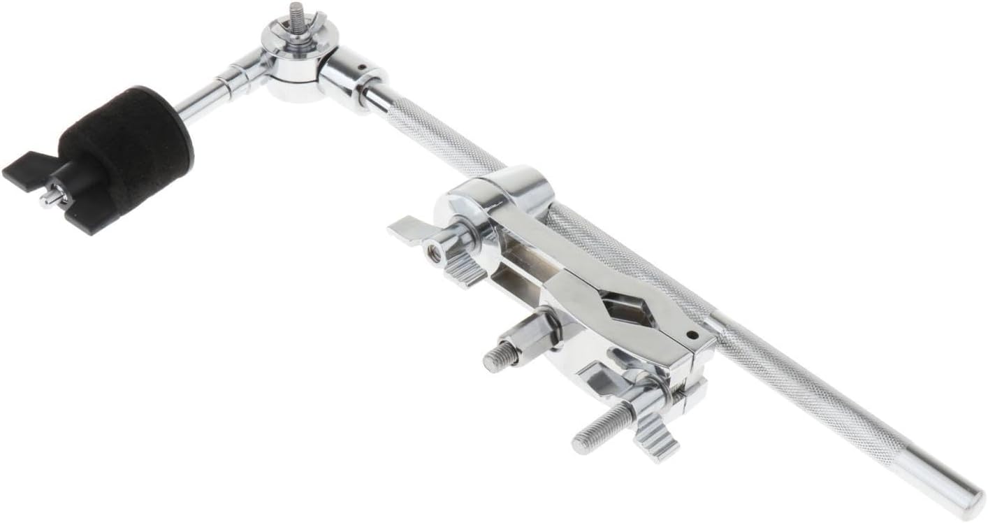 Tachiuwa Drum Cymbal Arm Cymbal Extension Stand Portable 33cm Cymbal Booming Brake Tilt Attachment with MEGA Clamps Pdp Cymbal Arm