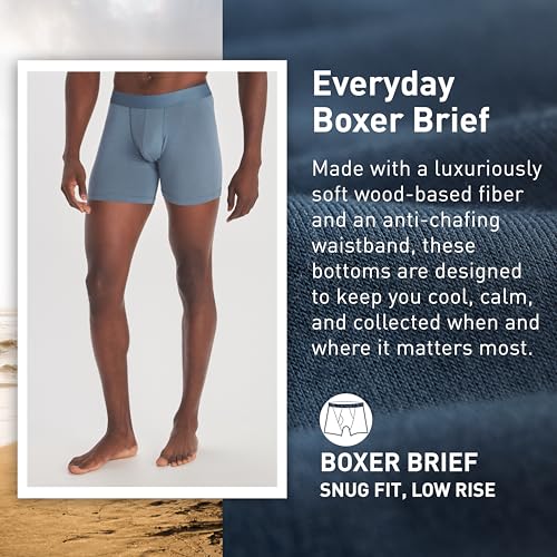 ExOfficio Men's Everyday Boxer Brief - Lightweight Knit Jersey Travel Underwear3
