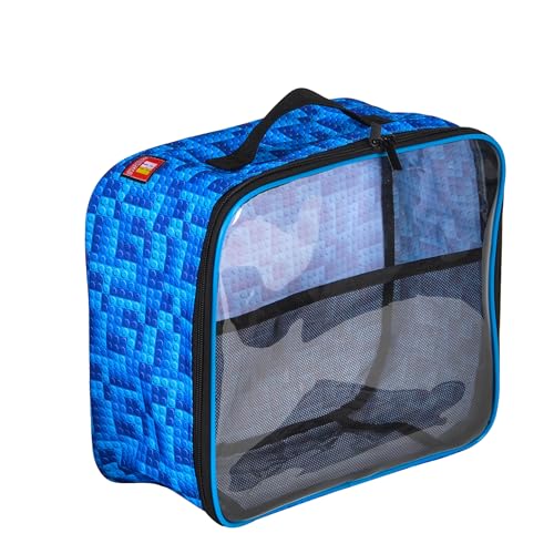 Remobia Hicol RHZLB003 4-Piece Kids Toy Storage Organizer Set Bag For Lego Building Bricks With See Through Clear Tpu Top, Small Toy Packing Cube Bags thumb #5