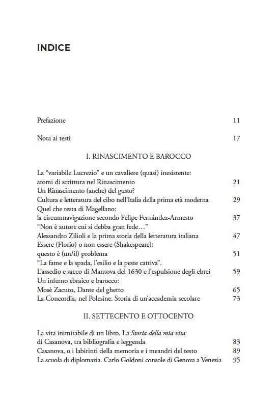 Le lettere e gli spiriti. Itinerari eccentrici nella letteratura italiana
