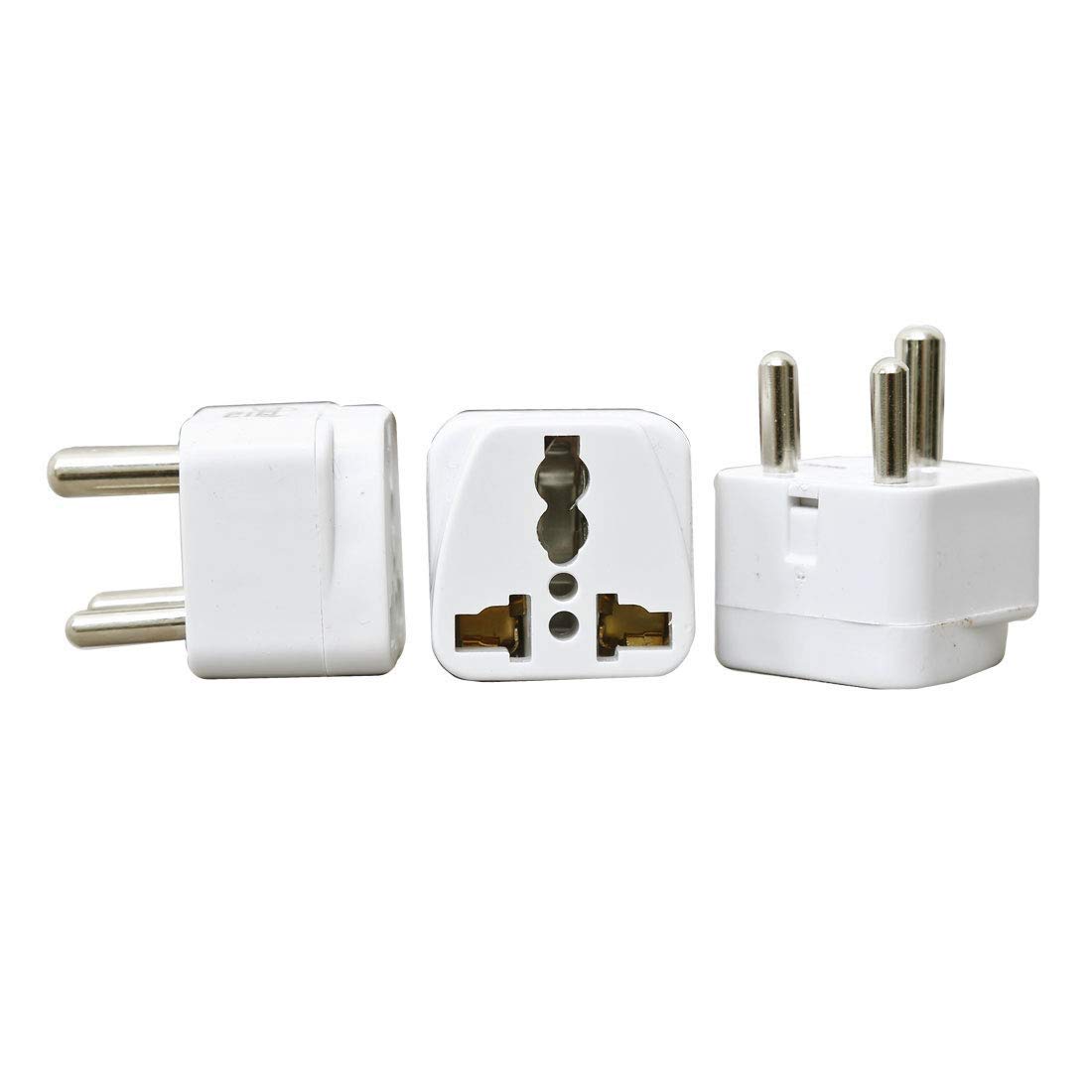 Pack of 4 Universal Conversion Plug 3 Pin Socket Adapter, Convert UK/US/EU/Adaptor 5/6 Amp — Amazon image 3