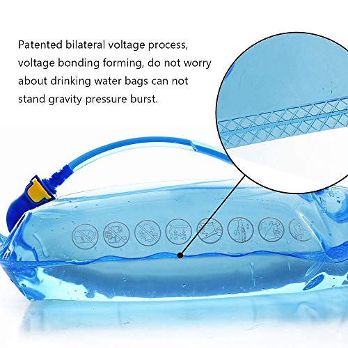 Bolsa de bexiga de água, Andoer Saco da bexiga de água Saco de armazenamento do pacote de hidratação
