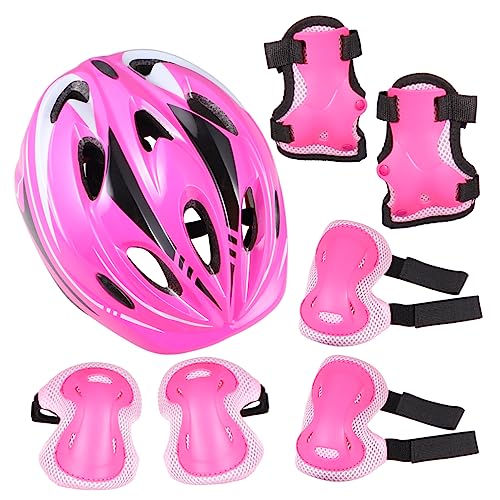 ifundom 1set Boy Girl Roller Skating Protective Gear Elbow Knee Pads Wrist Guards for Ages Comfortable for Outdoor Sports Skateboarding Scooters