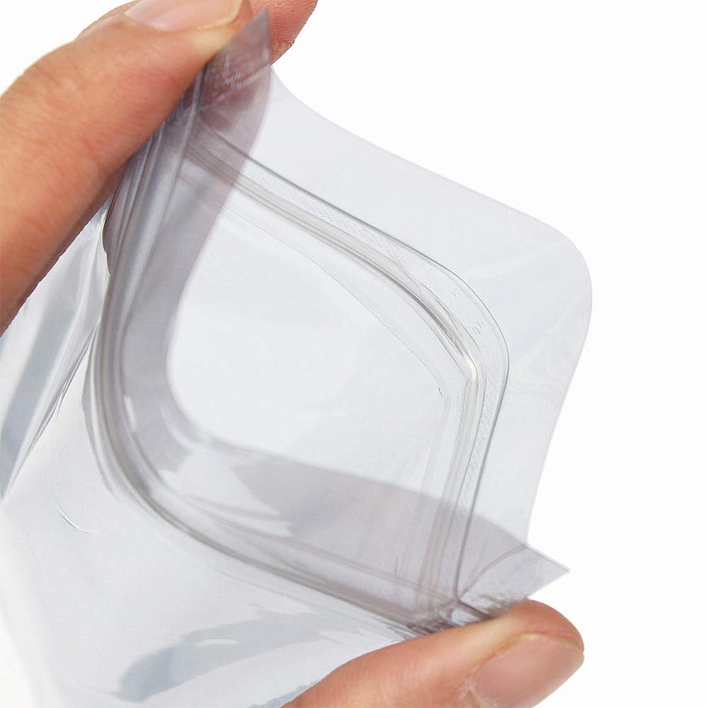 Lot de 100 sacs anti-statiques ESD - 5 tailles - Blindage anti-statique - Ziplock - Réutilisables - Pour appareils électroniques - 100 x 6 x 9 cm/8 x 12 cm/10 x 15 cm/15 x 21 cm/21 x 23 cm