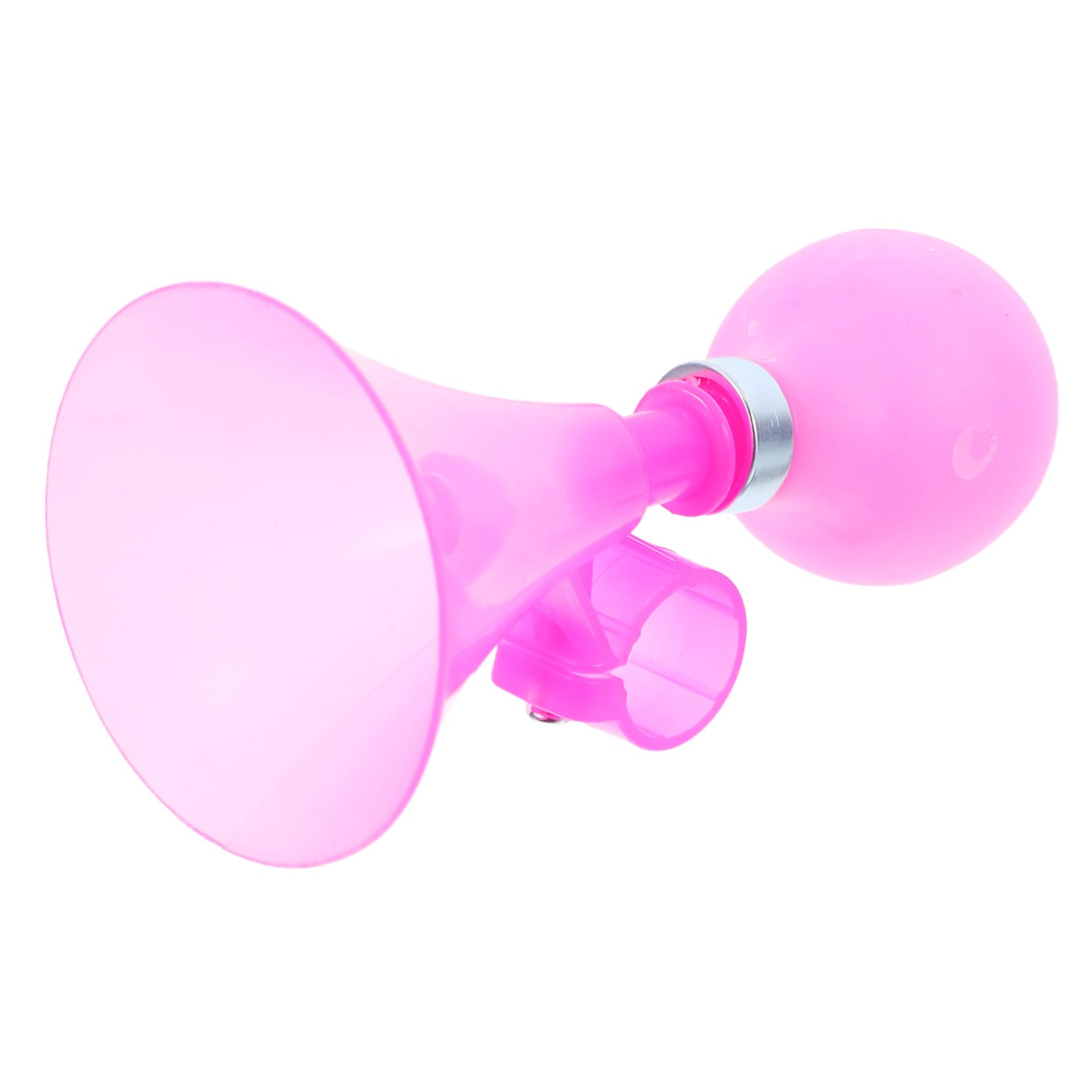 Klaxon de Vélo Rose pour Garçon et Filles, Klaxon à Air en Plastique Léger, Avertisseur Sonore de Sécurité, Accessoire Vélo Électrique et Trottinette, Signalement Plusieurs Styles