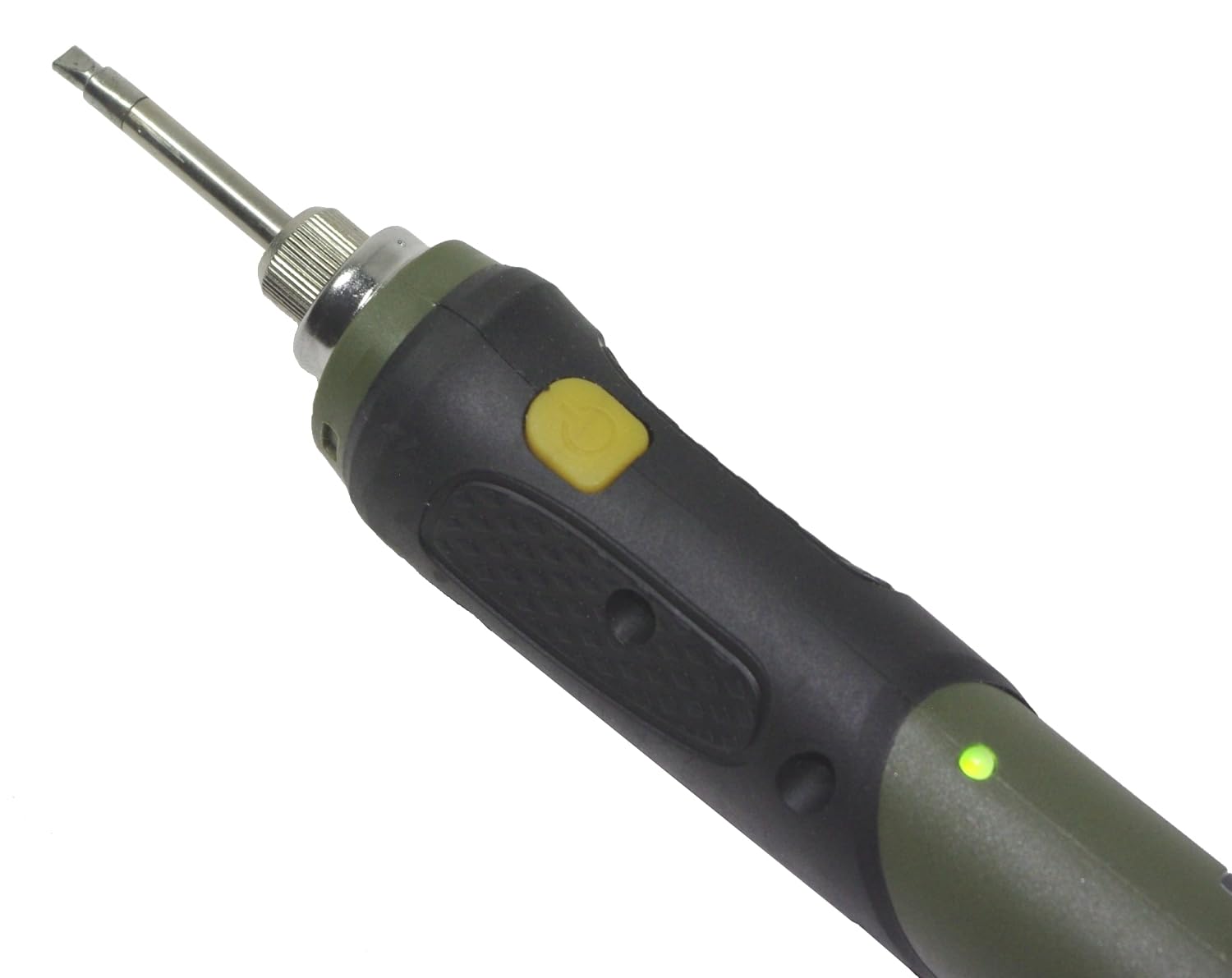 Proxxon 28142 Elektroniczna lutownica akumulatorowa EL/A (oświetlenie miejsca lutowania, akumulator 3,6 V/2,0 Ah, temperatura 470 °C, w zestawie osłona ochronna, cyna lutownicza, ładowarka)