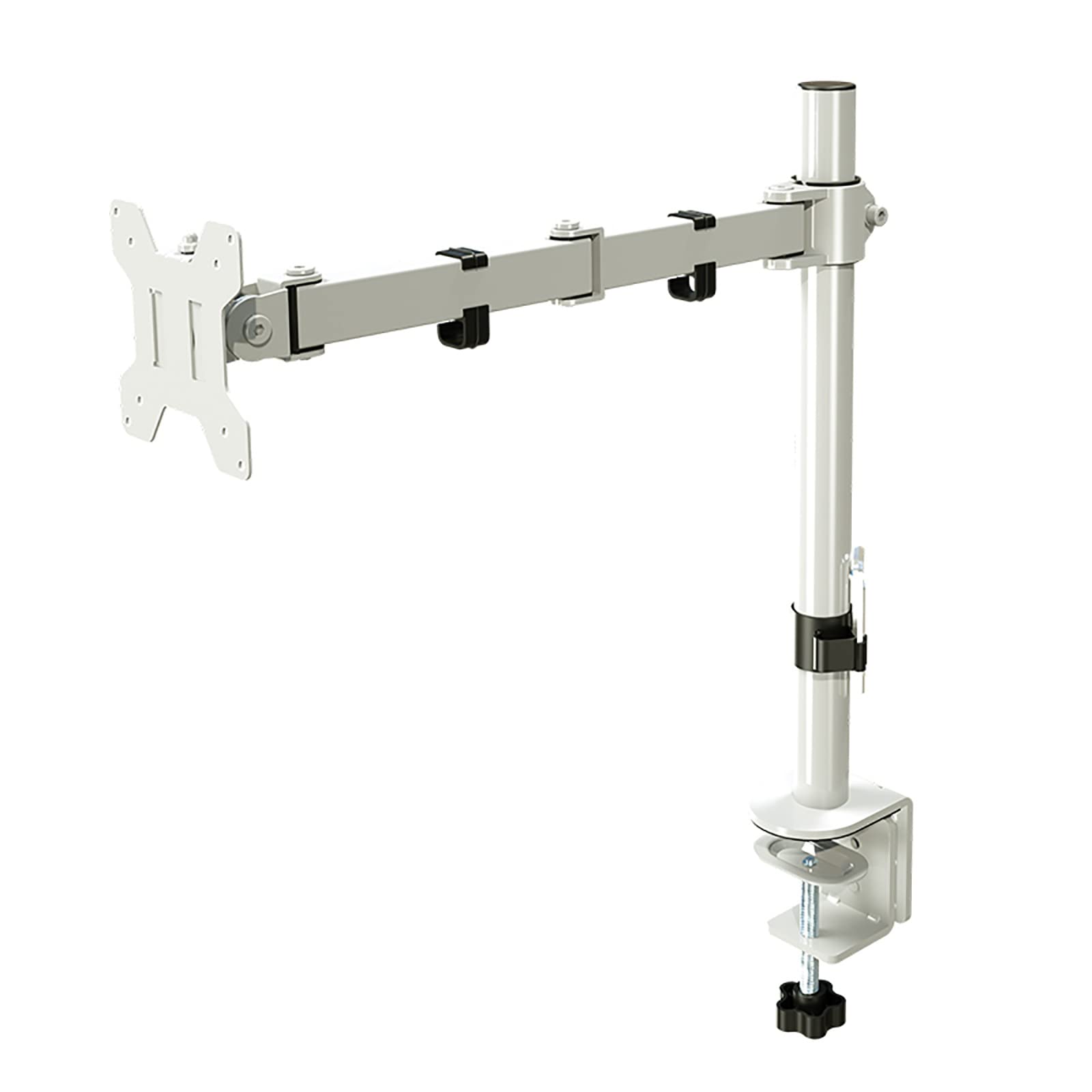 asdchZen Monitor Mount,Monitor Arm With Clamp And Perforation Base,Monitor Stand Mount For 10-32Inch Computer Screen,75X75Mm & 100X100Mm,A