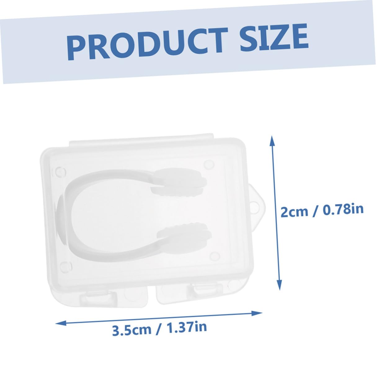 Abaodam 5 Series Clip Nasal Portátil para Natación Y Resistente Desgaste Cajas De Pinzas para Nadadores Y Acuáticos 6 Cajas*5