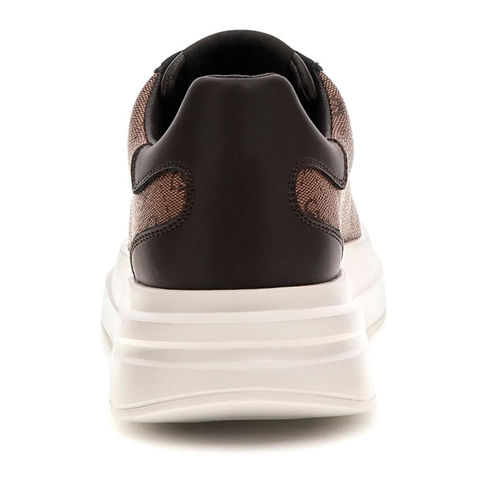 GUESS Scarpe Uomo Sneaker Elba 4G Logo Beige Brown U26GU15 FMFLBAFAB12 Taglia Scarpa: 45