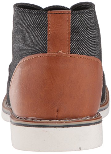 Steve Madden Boy's BTEMPLER Chukka Boot, Black, 3 M US Little Kid3