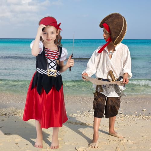 Disfraz Pirata para Niñas Webeasy miniatura 5