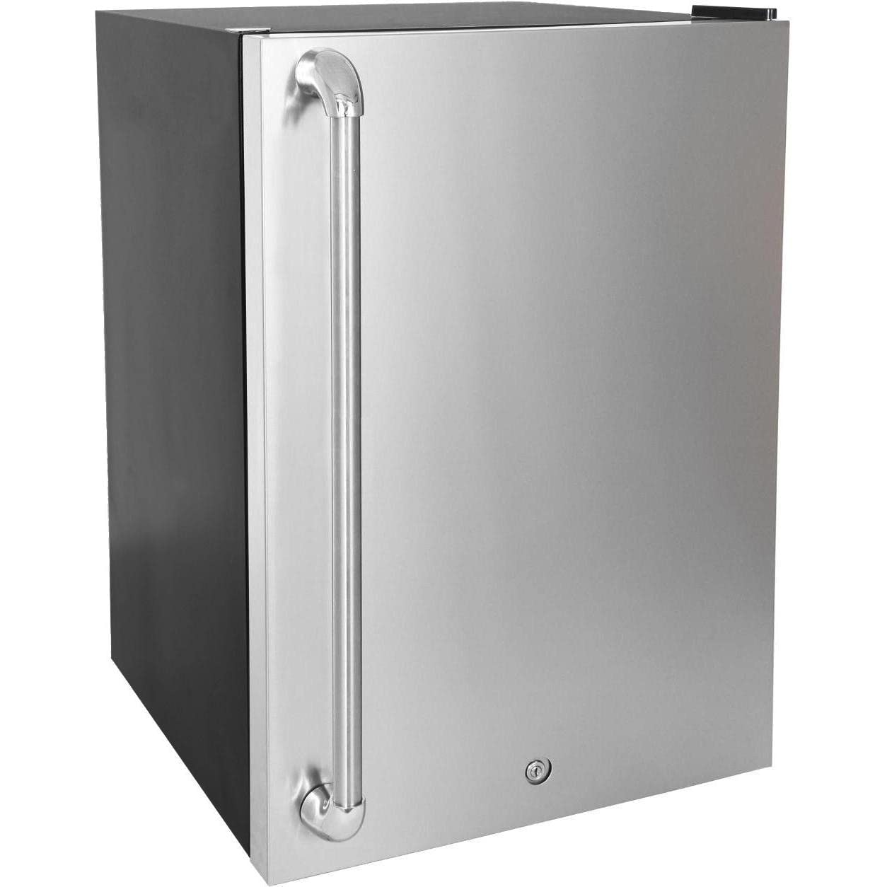 Blaze Outdoor Products 3081860 4.4 cu ft Compact Fridge Stainless Steel