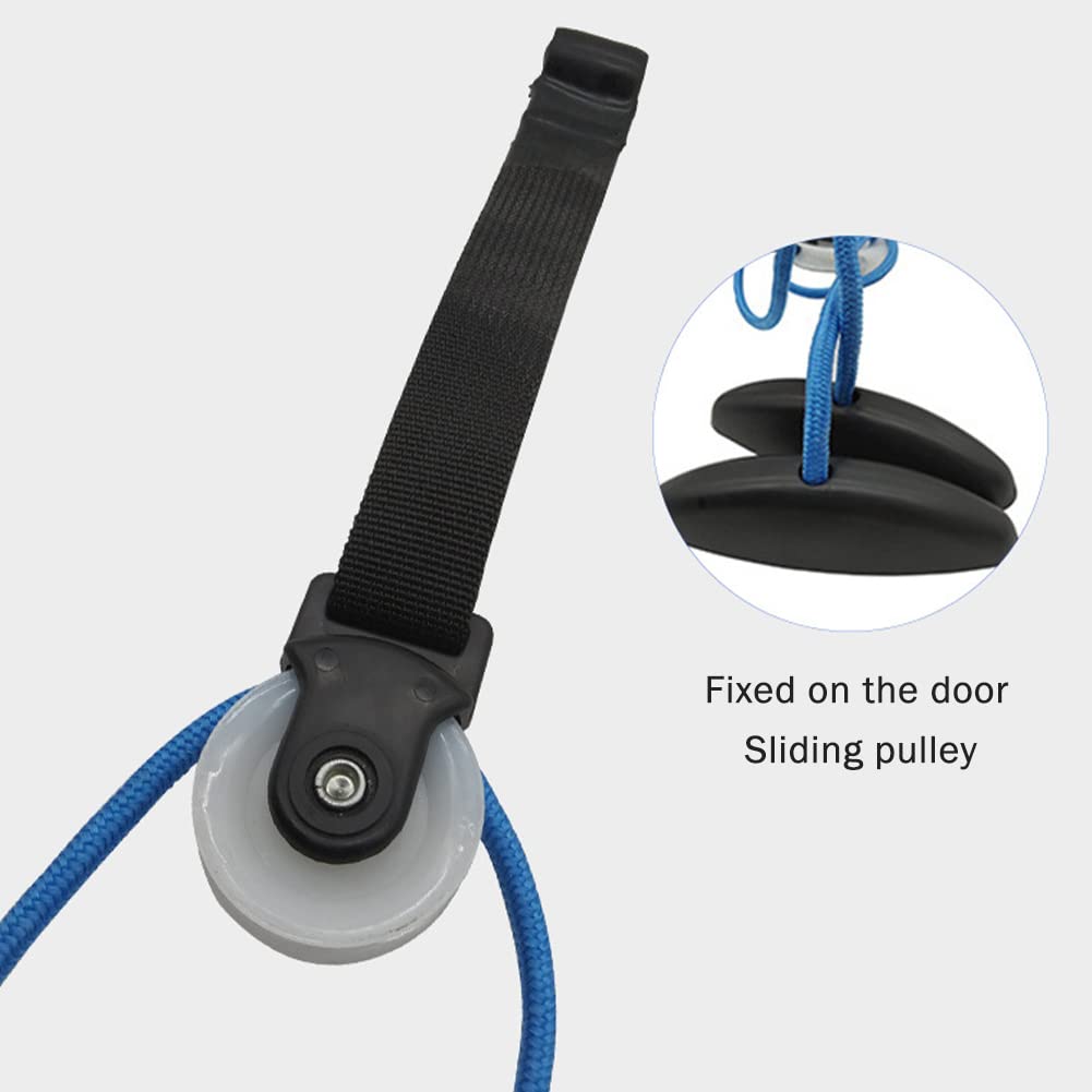 Schultertrainer Pulley, Seilzug Fitness, Shoulder Rope Pulley-Set, Schulter Physiotherapie Seilzug, Fitness Gymnastik Seil für Training Rehabilitation Reha Schulterbeweglichkeit