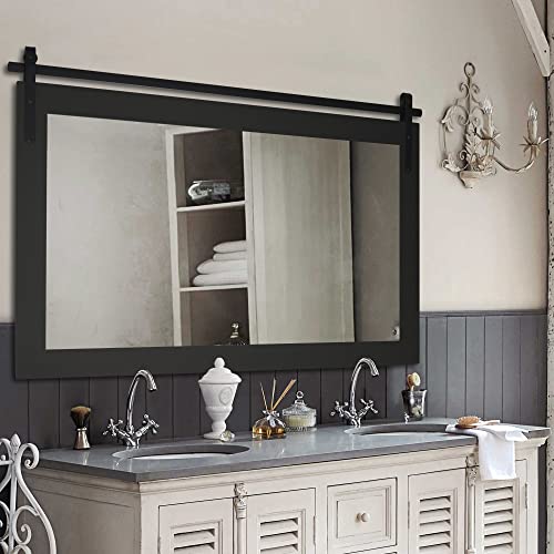 20 Barn Door Style Bathroom Mirror to Buy Now (Bestseller & Top Picks)