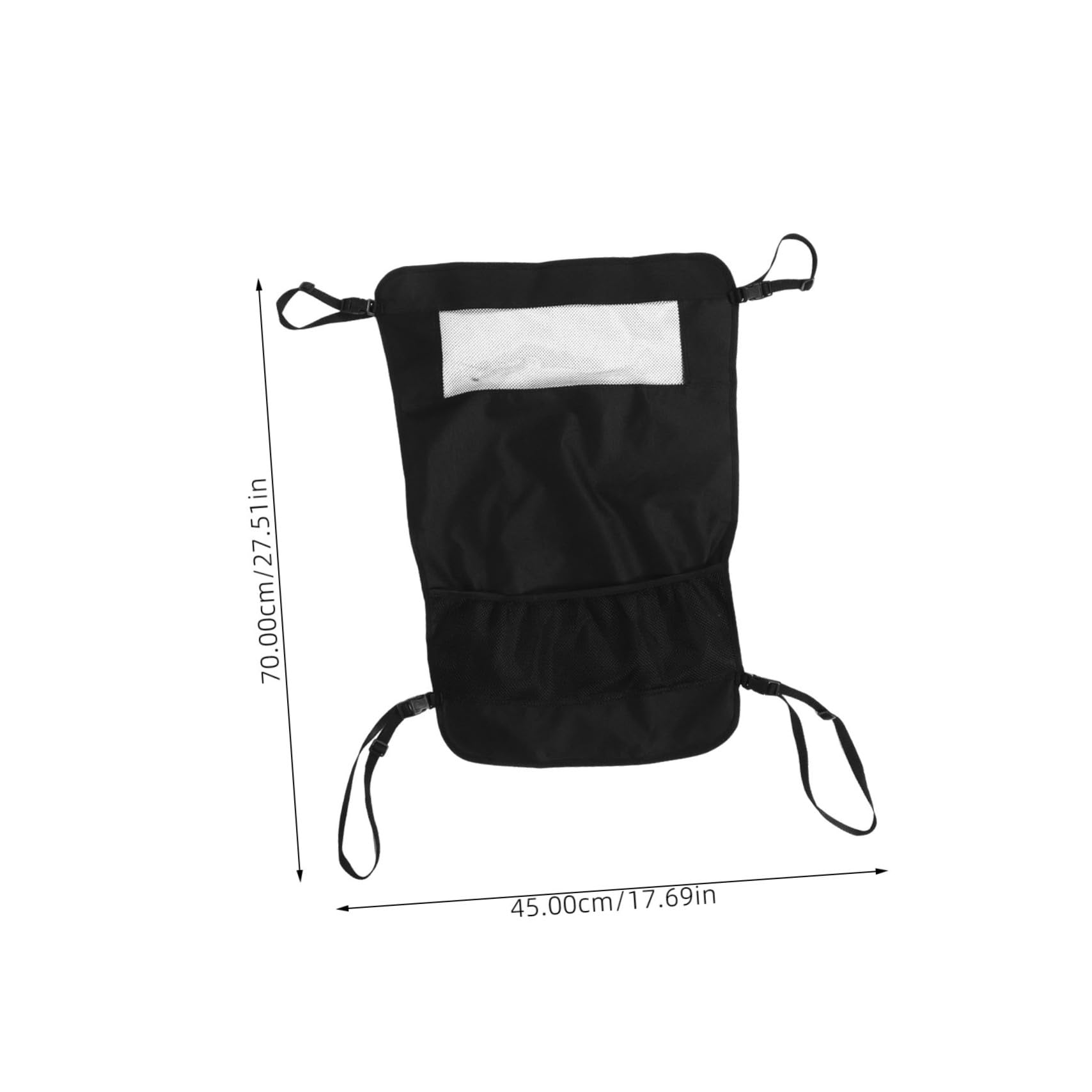 VICASKY Car Seat Dog Cover Pet Car Isolation Net Back Seat Protector Dog Hammock Screen Door Protector