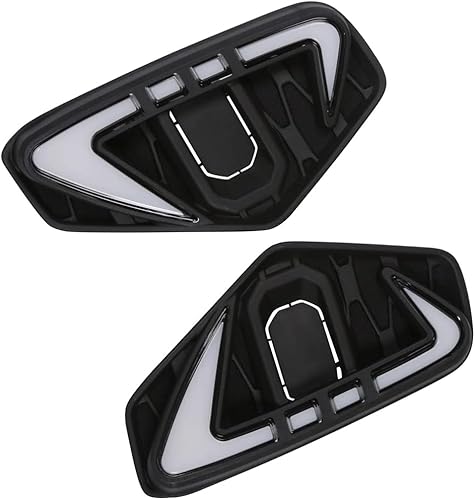 Miniatura 5 de Riloer DRL Luz de circulación diurna con cable, luz antiniebla LED ámbar blanco, señal de giro, 2021 2022 compatible con Nissan Navara NP300