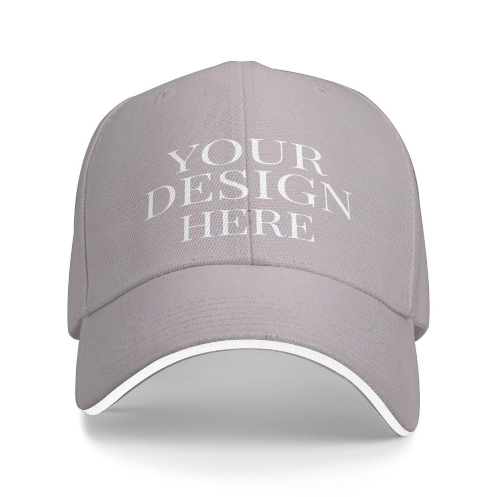 KYZMZ Custom Hats for Men Personalized Trucker Hats Add Your Own Image/Text/Logo Baseball Cap