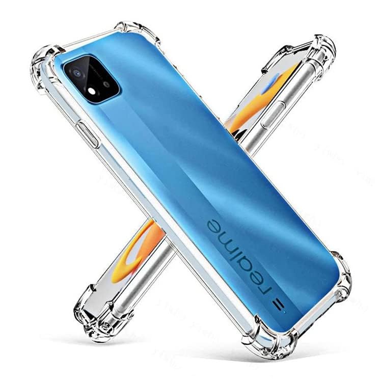 Image of Case Creation Brand - Mobile Cover for Realme Narzo 50i (Soft & Flexible Back Case), Transparent