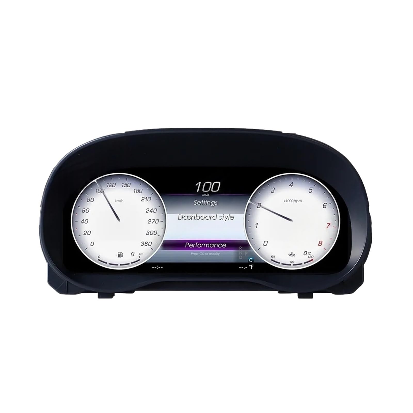 Velocímetro LCD para salpicadero Mercedes Benz Vito 2024 8