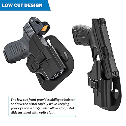 Tege Paddle Holster For S&W M&P Shield 9Mm thumb #3