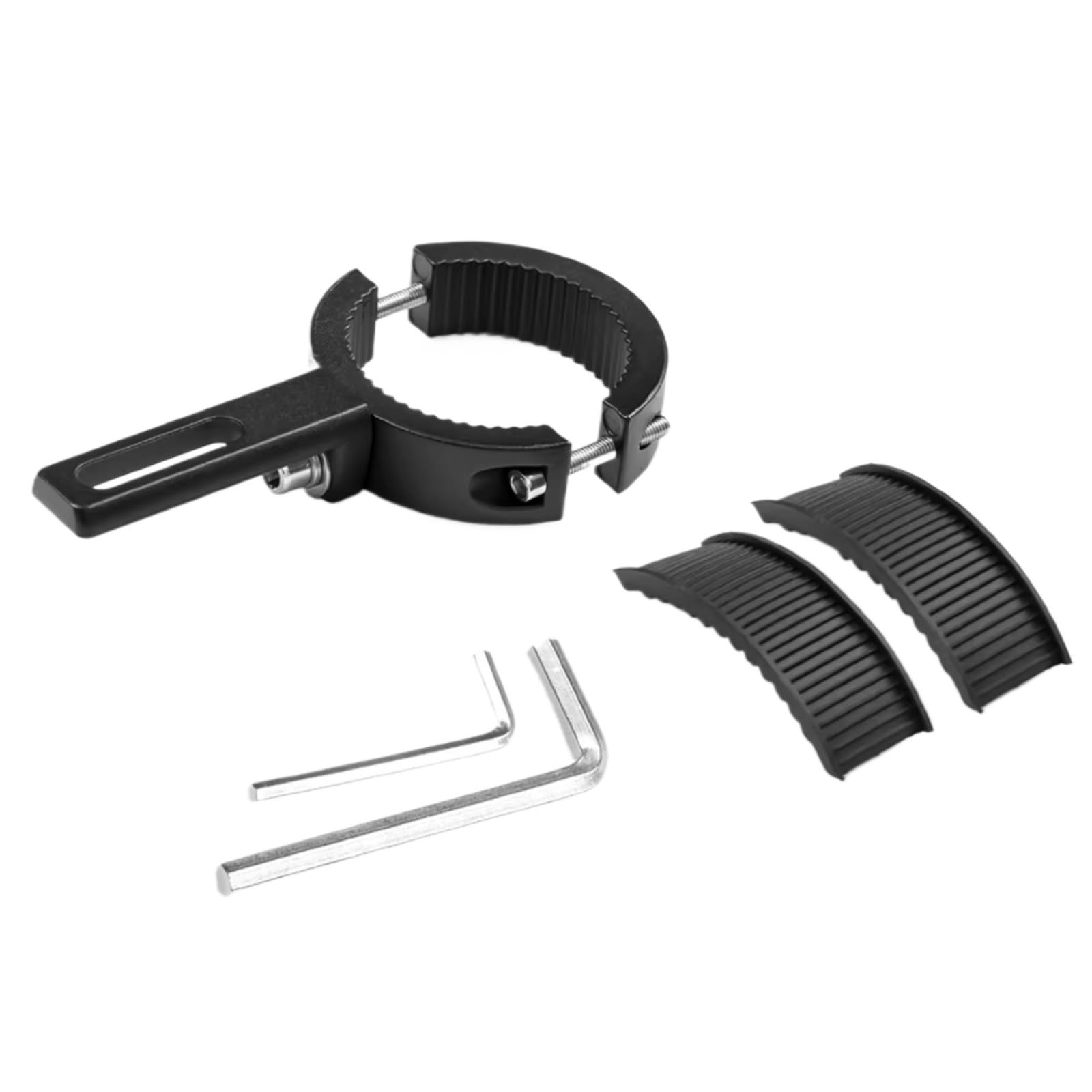 Kangboz One Color Motorbike Lights Brackets Universal Motorcycle Spotlight Mount Bracket Fog Driving Lights Brackets Support Stand Fixation Headlamp Holder Motobike Accesorios(L1pcs)