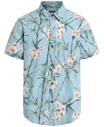 Billabong-Boys-Short-Sleeve-Woven-Button-Down-Shirt Billabong Boys Short Sleeve Woven Button-Down Shirt - Image 1