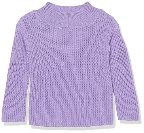 Amazon Essentials Toddler Girls' Modern Wide-Neck Sweater, Purple, 4T #TOP7