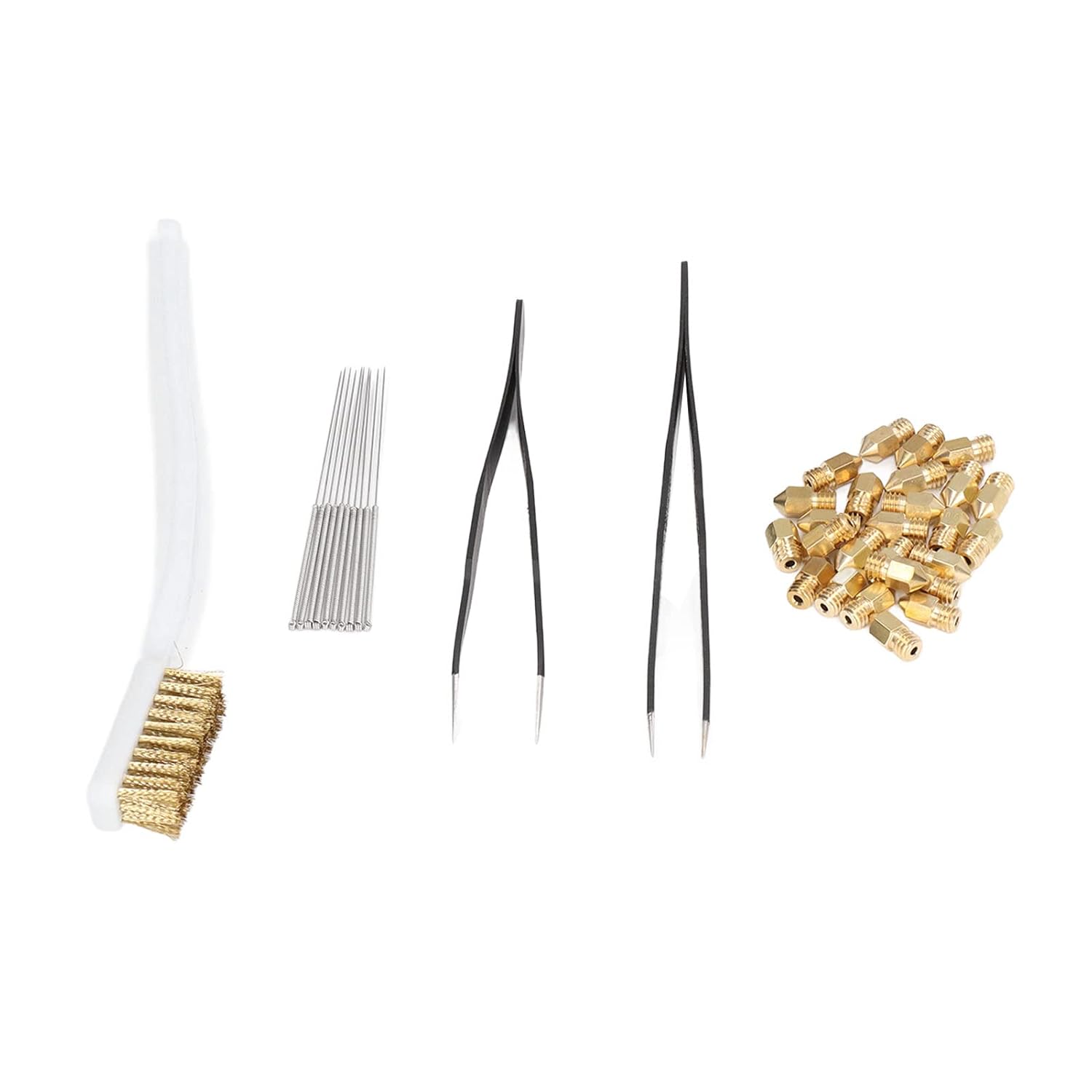 Kit de Herramientas de Limpieza de Boquillas de Impresora 3D, Limpiador de Boquillas de Impresora 3D Ergonómico para Reparar
