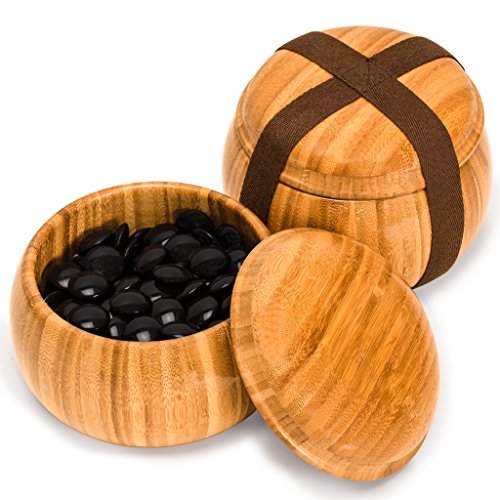 Juego de Mesa Go Madera Bambú Reversible 19x19 / 13x13 miniatura 3