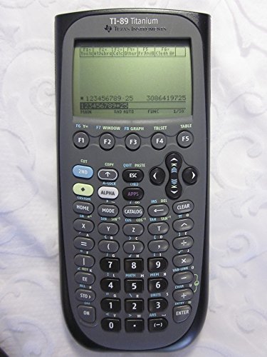 Ti-89 Titanium Programmable Graphing Calculator, Sold As 1 Each #TOP26