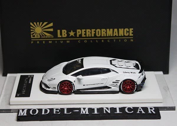 【1/64LBperformance】999台限定！！ウラカン ホワイト 1/64 LB☆WORKS ランボルギーニ ウラカン GT ホワイト(左