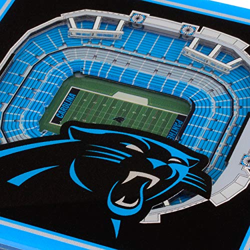 Image of YouTheFan NFL 3D Team StadiumViews 4x4 Coasters - Set of 2