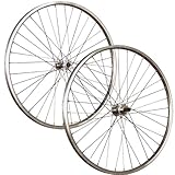 taylor-wheels 26 pollici set ruote bici doppia parete ruota libera argento