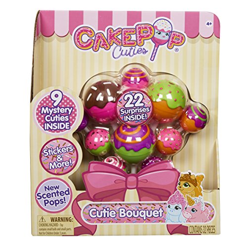 Basic Fun Cakepop Cuties - Cakepop Bouquet – Squishies – Includes 25 Surprises! #TOP4