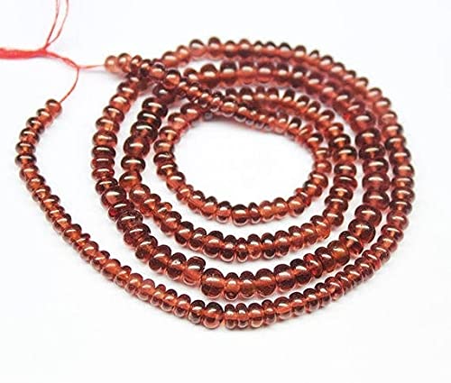 Grenat rouge pyrope en fil de perles pour atelier joaillerie DIY