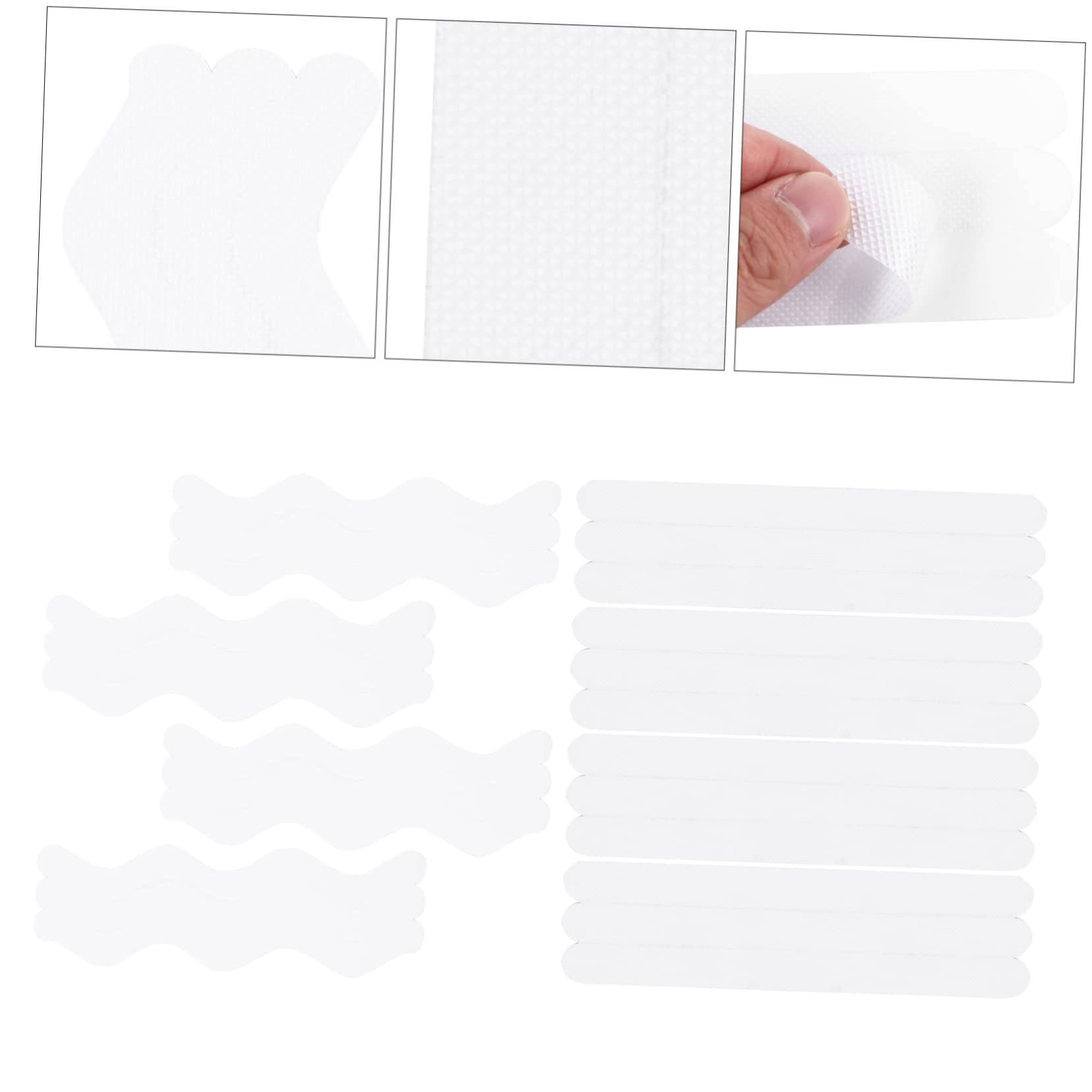 BESTonZON 144pezzi Adesivi Antiscivolo per e Scale Impermeabili per Facili Applicare e Resistenti Antiscivolo Colore Frosted
