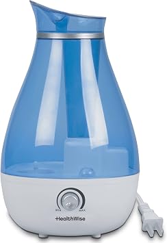 HealthWise Cool Mist Ultrasonic Humidifier
