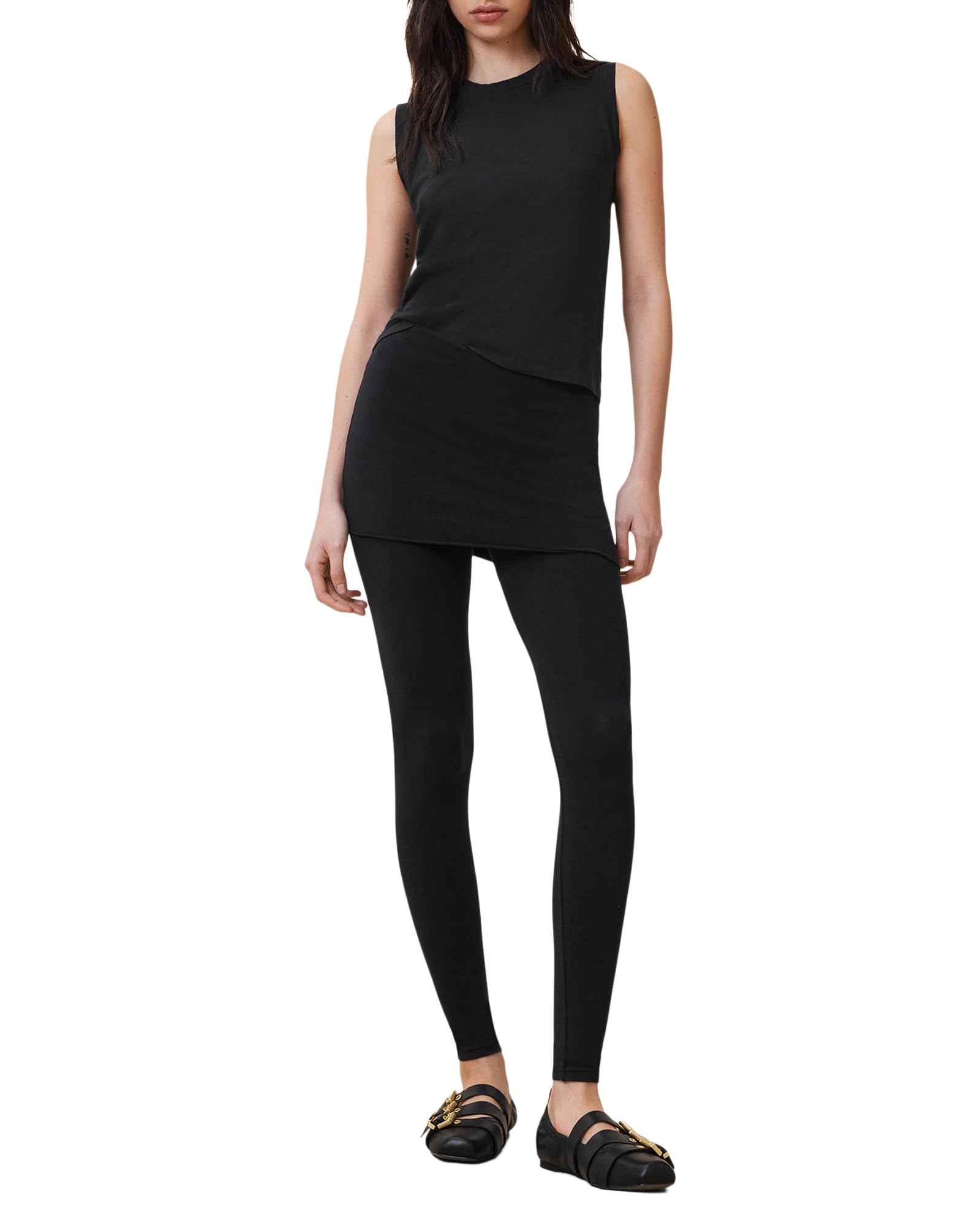 Allsaints Raffi Legging - Leggings - Legging en raphi - Femme