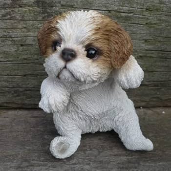 Amazon.co.jp: 犬の置物 シーズー ハンギングドッグ