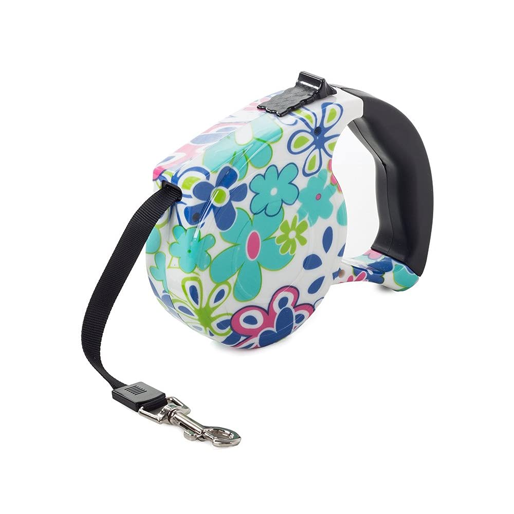 Guinzaglio Retrattile Per Cani Pecute 5 Metri - Per Cani Fino A 50kg, Anti-Strappo